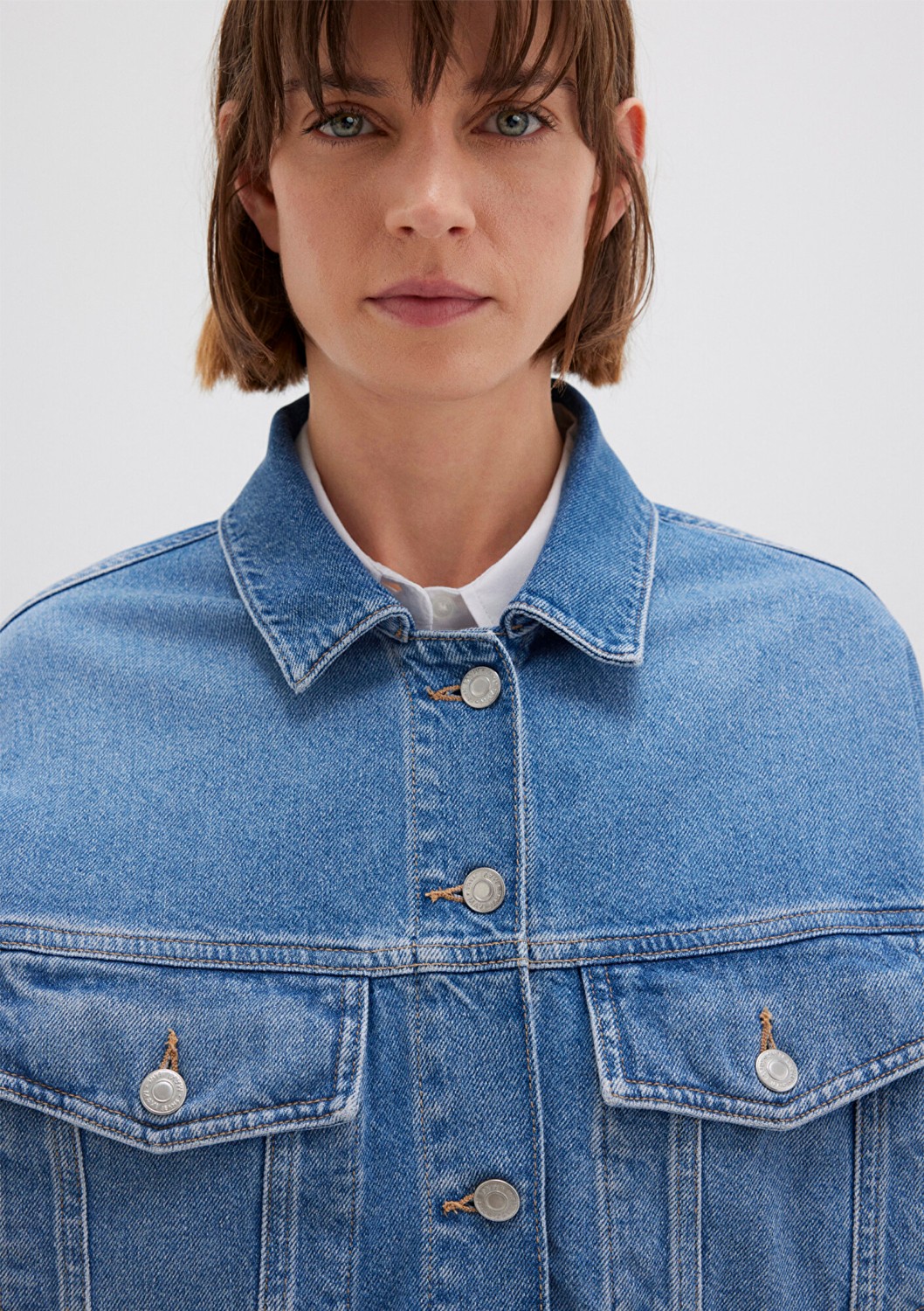 Mavi Lainey 90lar Indigo Mavisi Jean Ceket 1110177-90545 görsel 6