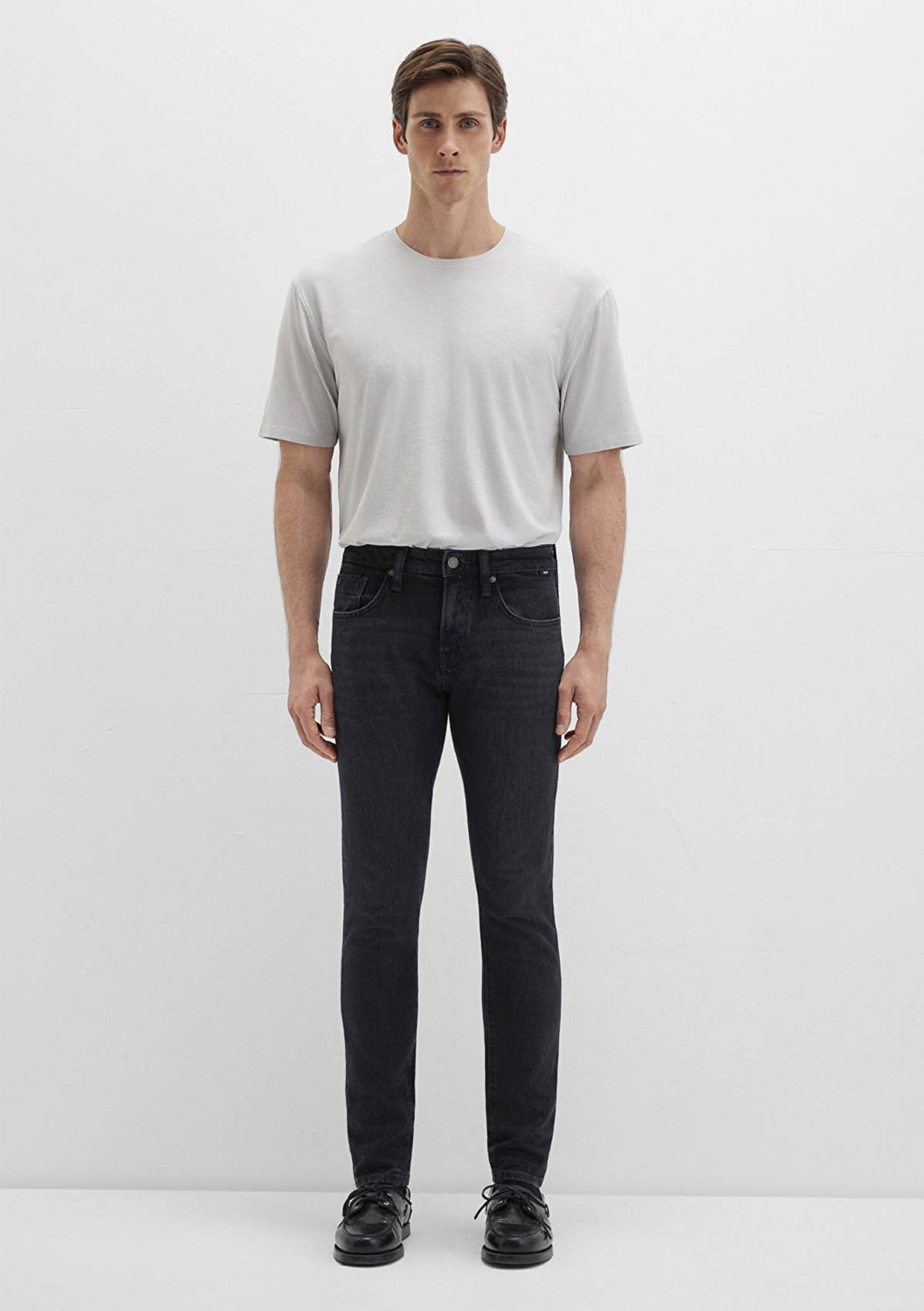 Mavi James Classic Denim Koyu Antrasit Smoke Jean Pantolon 0042490647 görsel 3