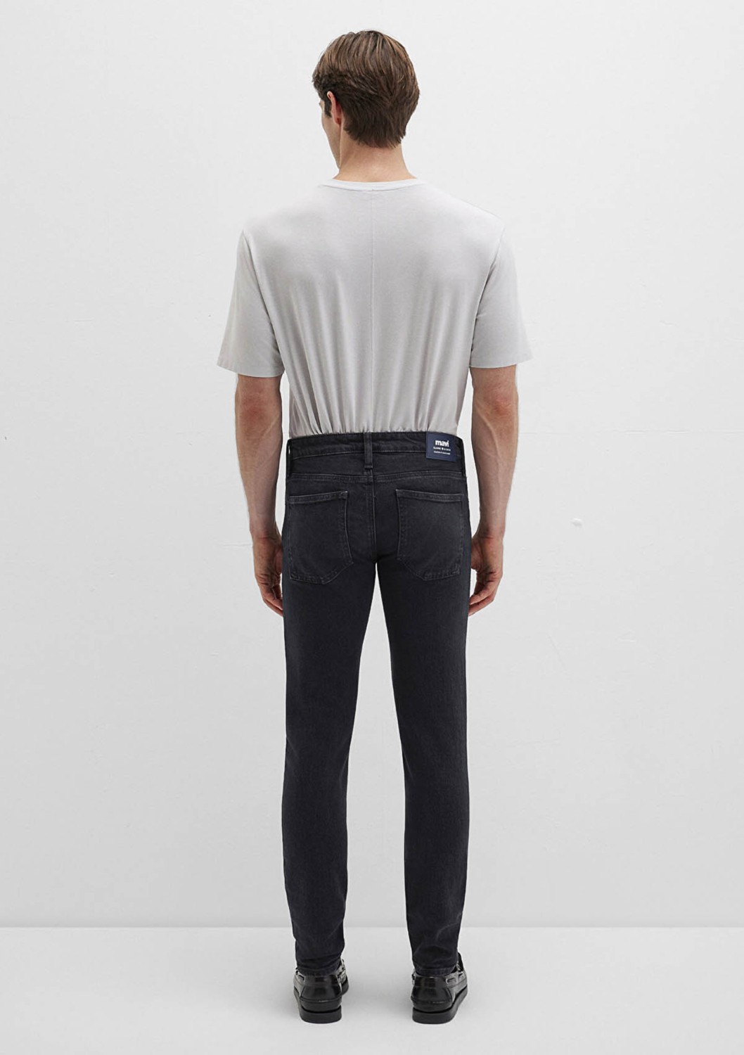 Mavi James Classic Denim Koyu Antrasit Smoke Jean Pantolon 0042490647 görsel 4