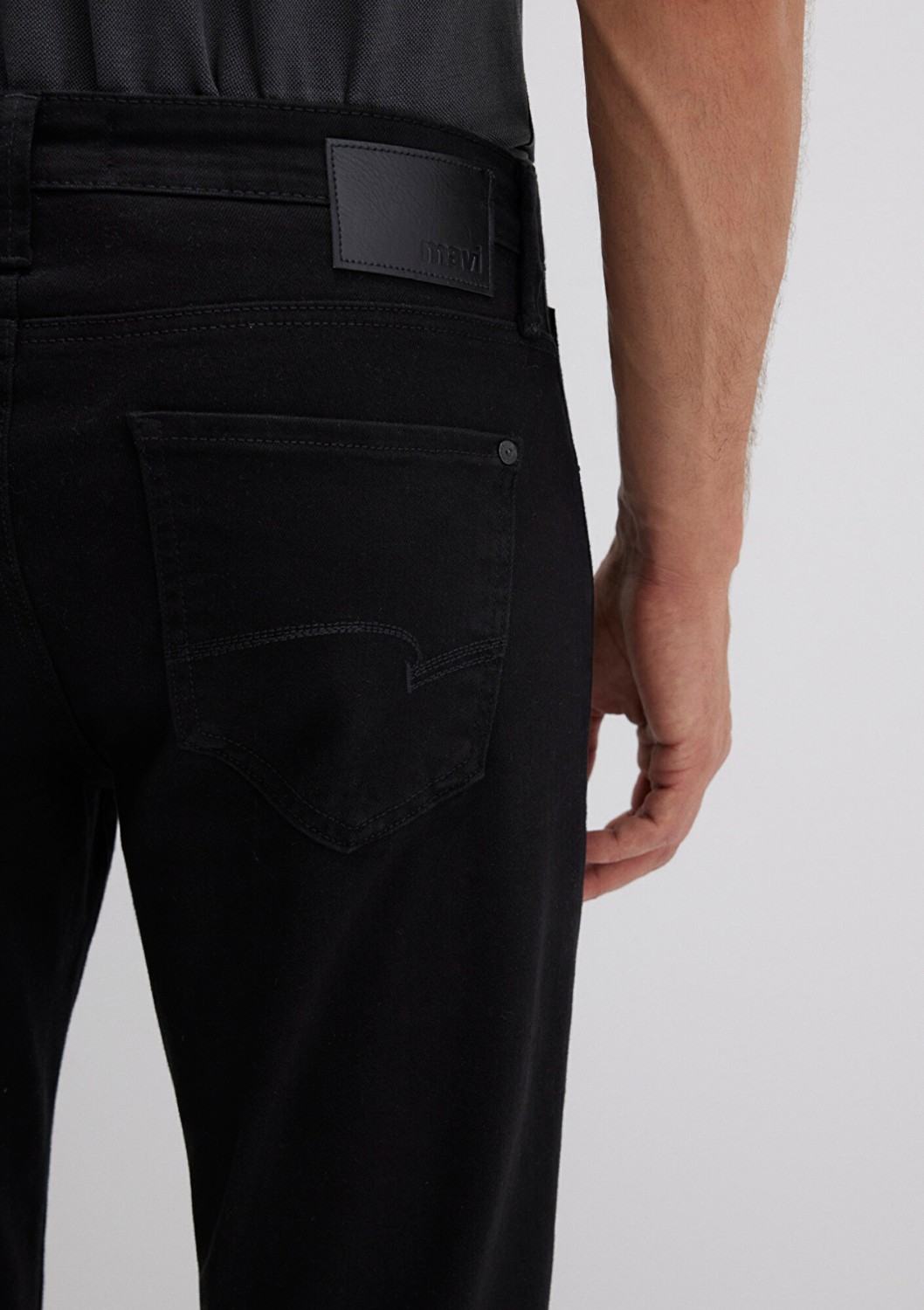 Mavi Hunter Siyah Comfort Jean Pantolon 0020216291 görsel 7