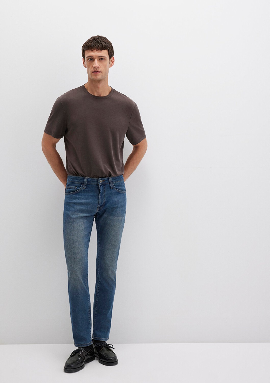 Mavi Marcus Gölgeli İndigo Mavisi Jean Pantolon 8835126869 görsel 2