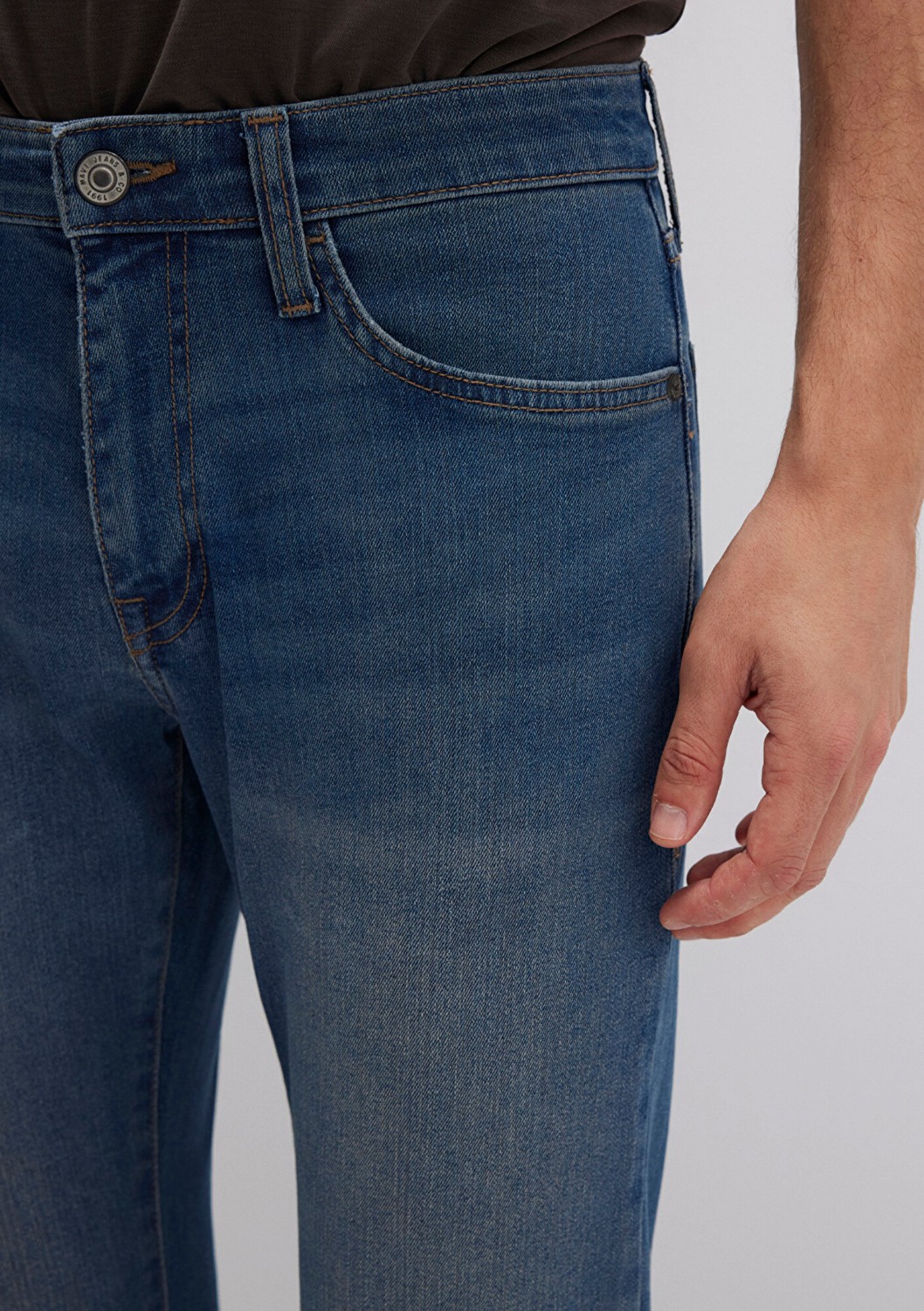 Mavi Marcus Gölgeli İndigo Mavisi Jean Pantolon 8835126869 görsel 5
