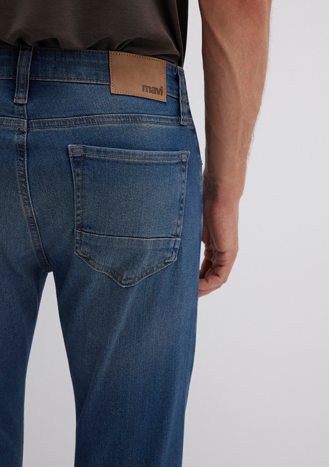 Mavi Marcus Gölgeli İndigo Mavisi Jean Pantolon 8835126869 görsel 7