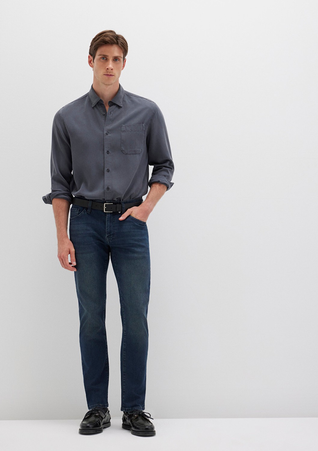 Mavi Jake Koyu Mavi Comfort Jean Pantolon 8842229786