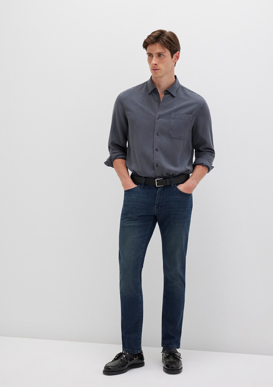 Mavi Jake Koyu Mavi Comfort Jean Pantolon 8842229786 görsel 2