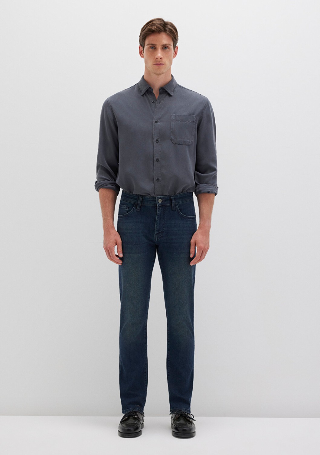Mavi Jake Koyu Mavi Comfort Jean Pantolon 8842229786 görsel 3