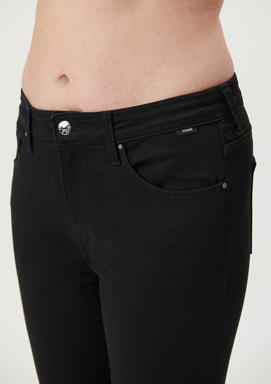 Mavi Marlie Everday Siyah Jean Pantolon 101339-85945 görsel 6
