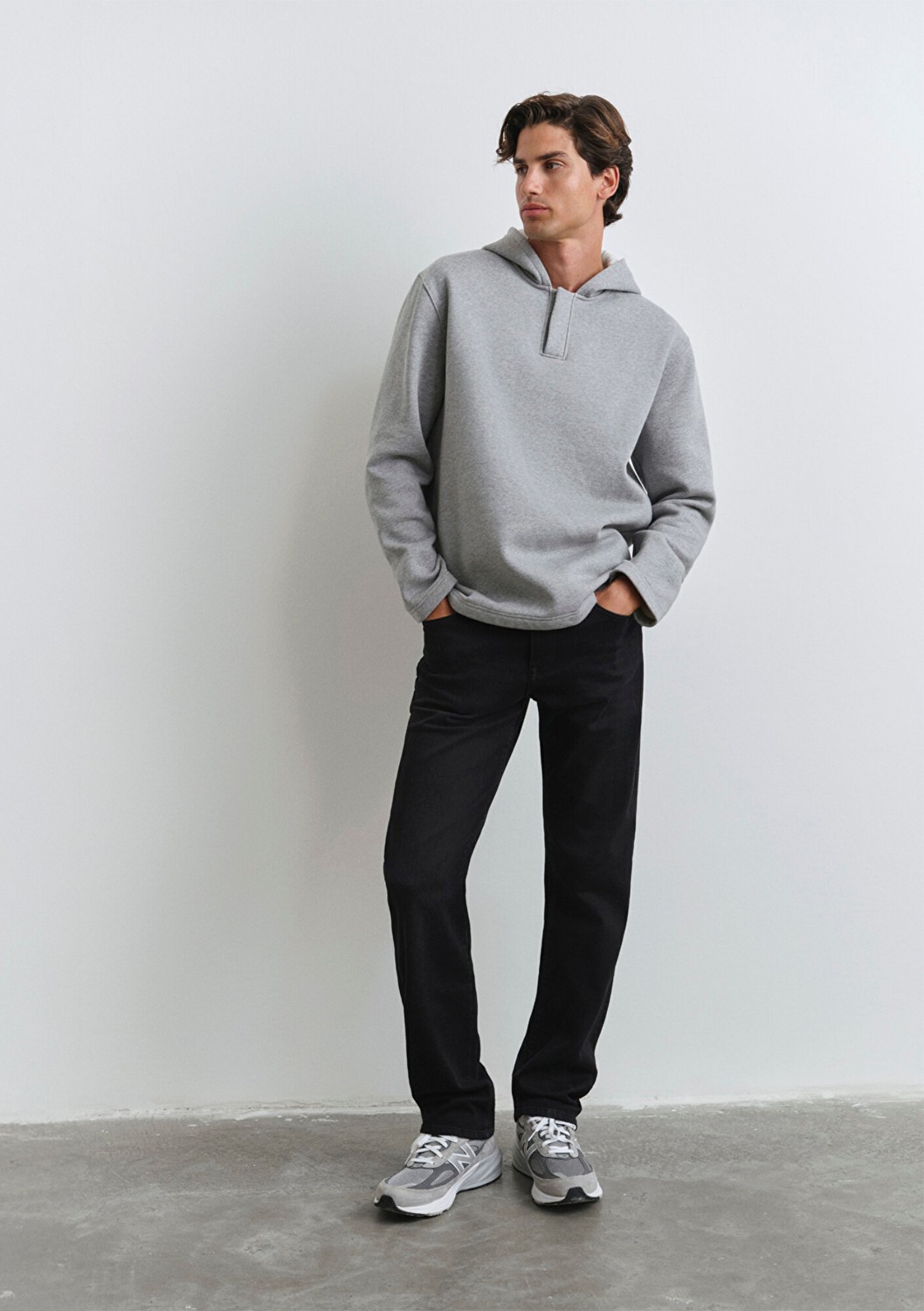 Mavi Hunter Lux Black Koyu Antrasit Smoke Jean Pantolon 0020290823 görsel 2