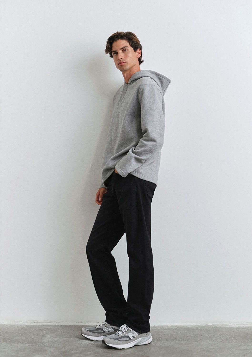 Mavi Hunter Lux Black Koyu Antrasit Smoke Jean Pantolon 0020290823 görsel 3