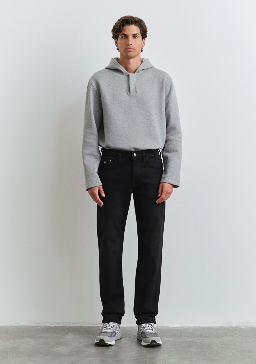 Mavi Hunter Lux Black Koyu Antrasit Smoke Jean Pantolon 0020290823 görsel 4