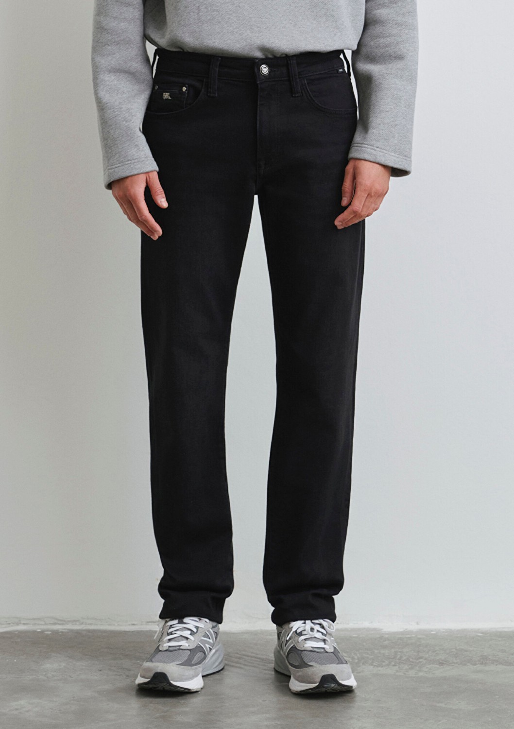 Mavi Hunter Lux Black Koyu Antrasit Gabardin Pantolon 0020290823 görsel 5