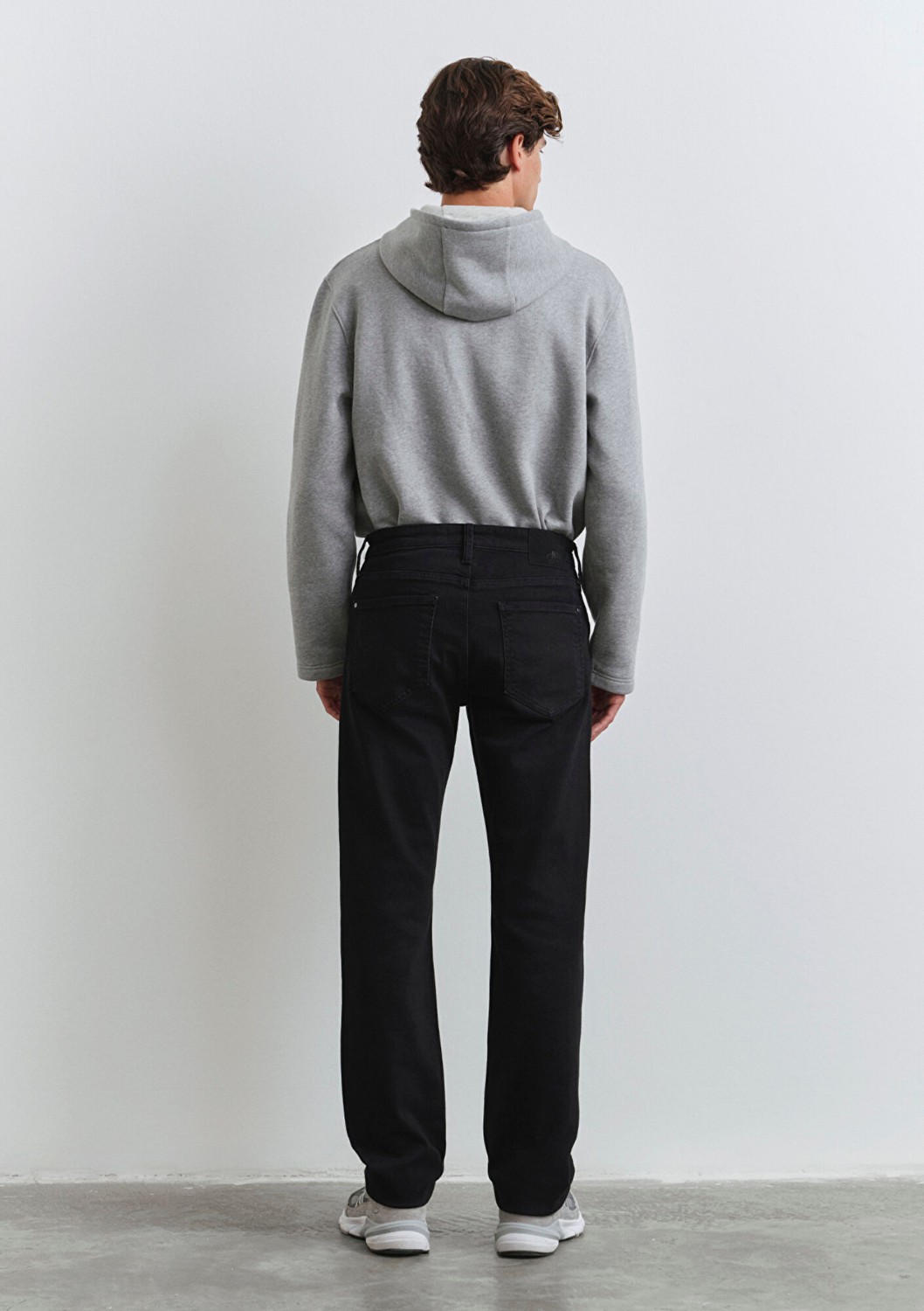 Mavi Hunter Lux Black Koyu Antrasit Gabardin Pantolon 0020290823 görsel 6