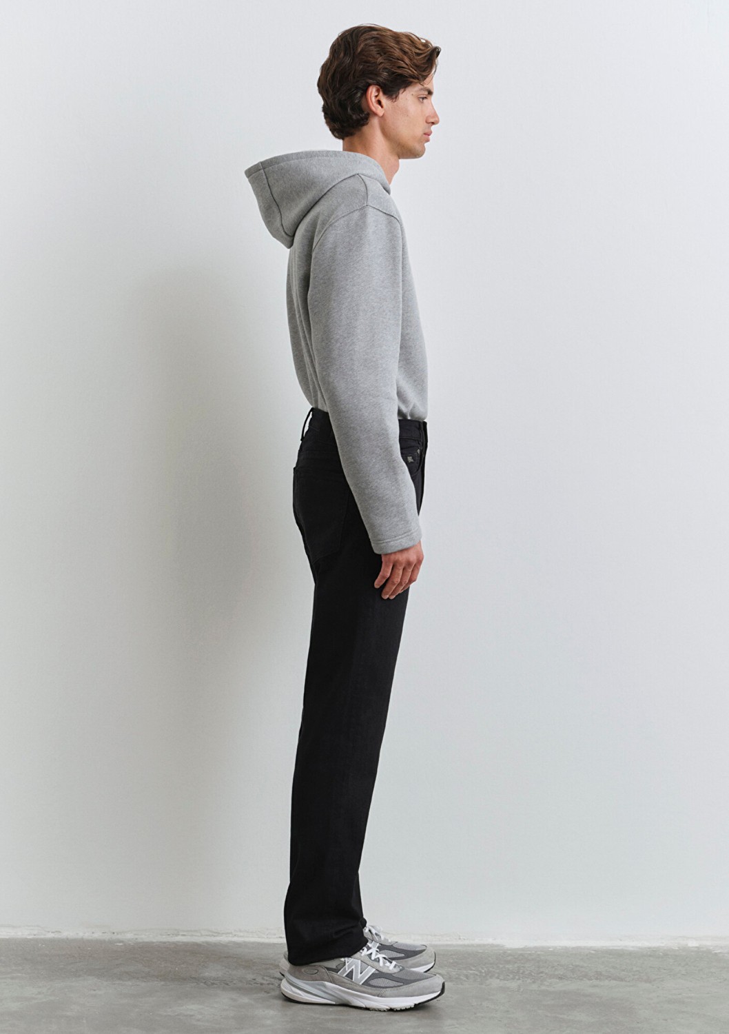 Mavi Hunter Lux Black Koyu Antrasit Gabardin Pantolon 0020290823 görsel 7