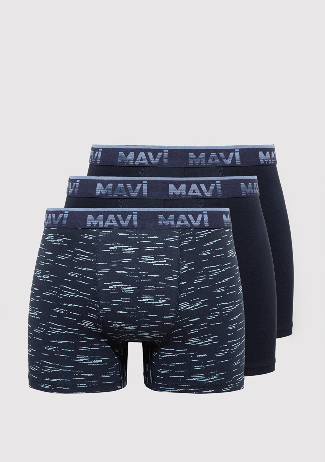 Mavi 3lü Lacivert Boxer 0910612-83097 görsel 8