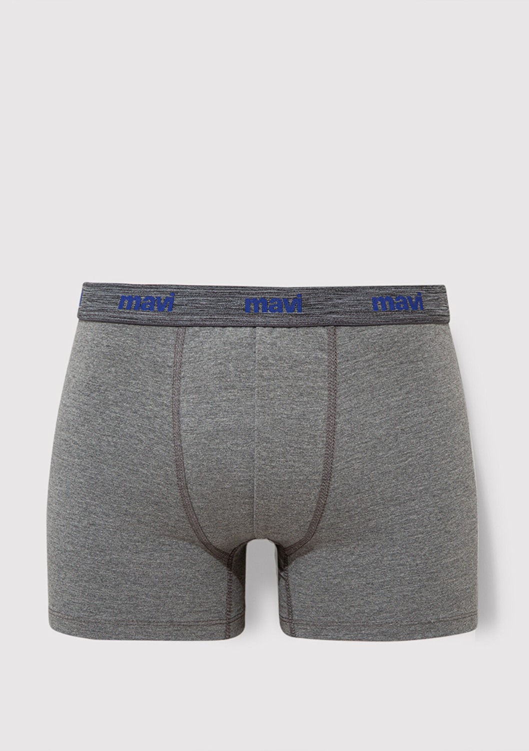 Mavi 3lü Gri Basic Boxer 0911407-23854 görsel 8