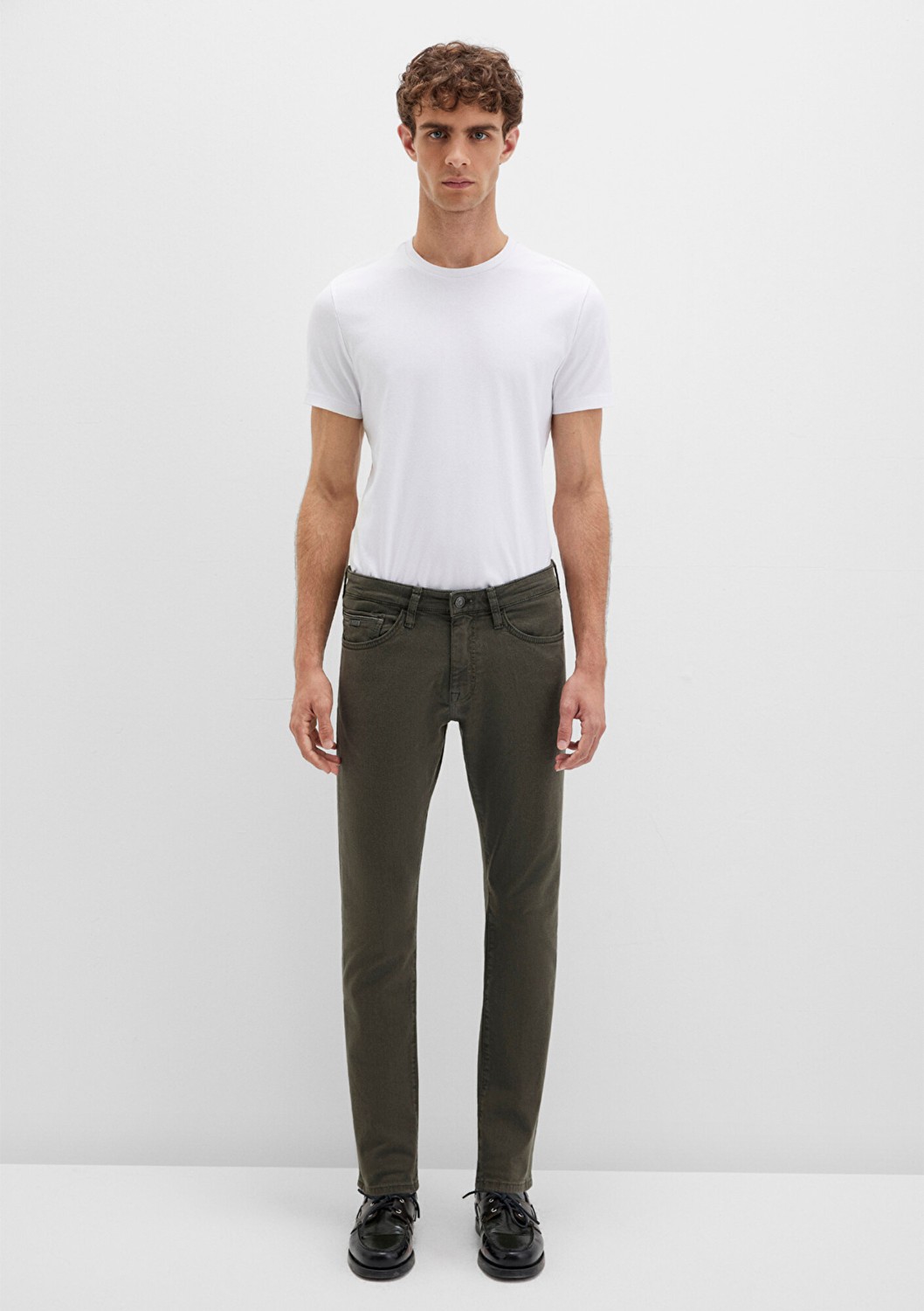 Mavi Jake Mavi Black Koyu Yeşil Gabardin Pantolon 0042290685 görsel 4