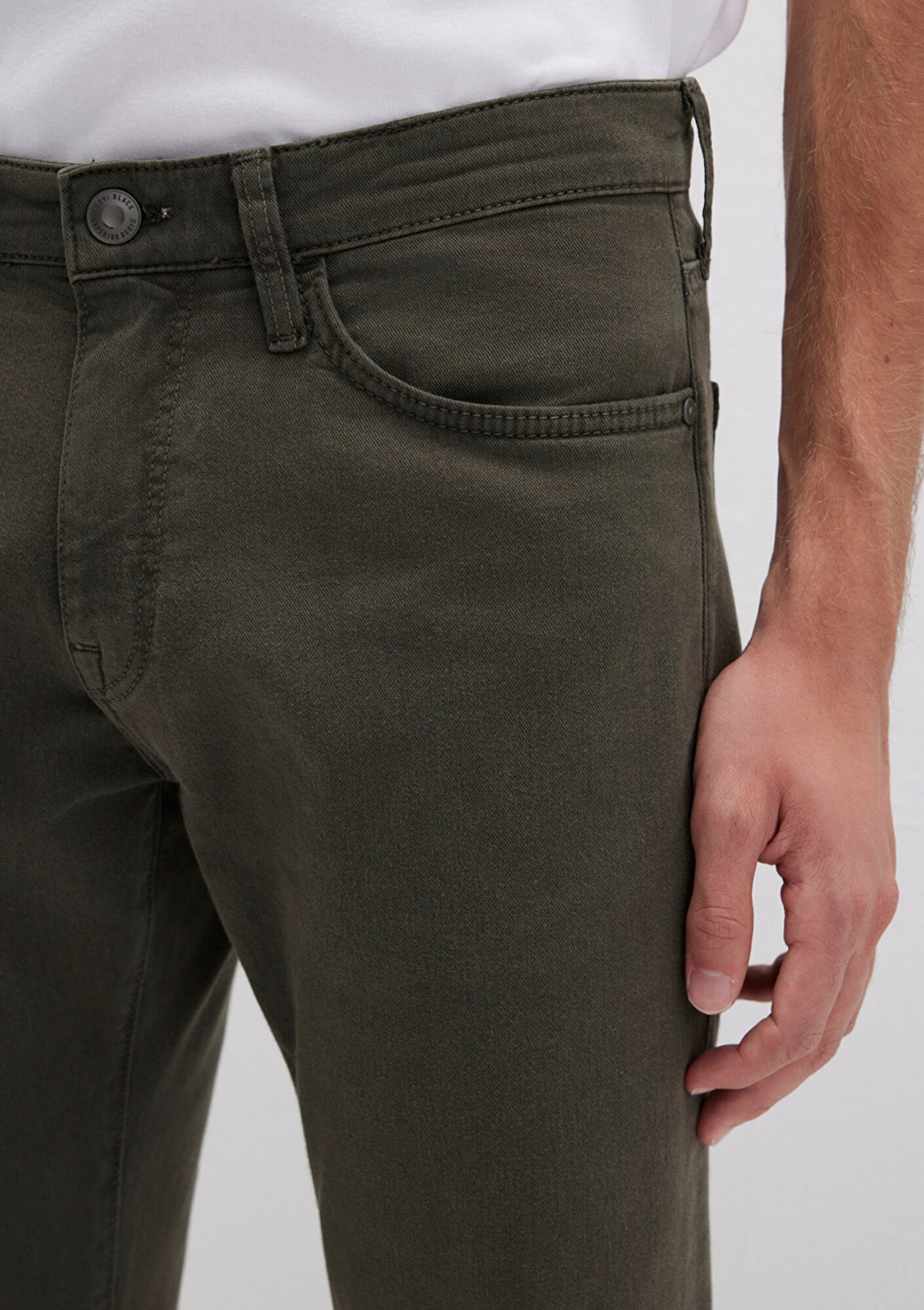 Mavi Jake Mavi Black Koyu Yeşil Gabardin Pantolon 0042290685 görsel 6