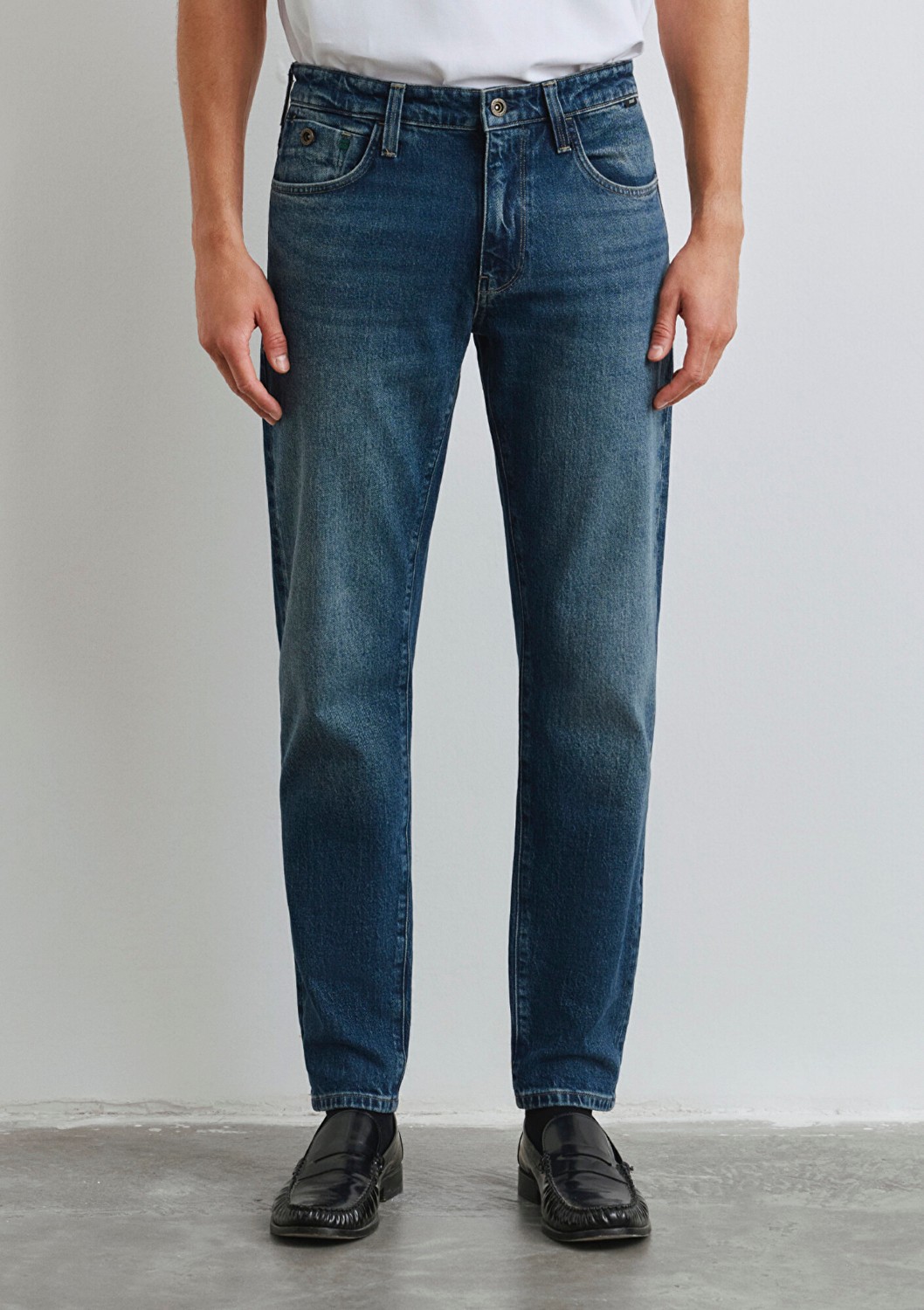 Mavi London Regenarative Koyu Mavi Jean Pantolon 0010172-90981 görsel 3