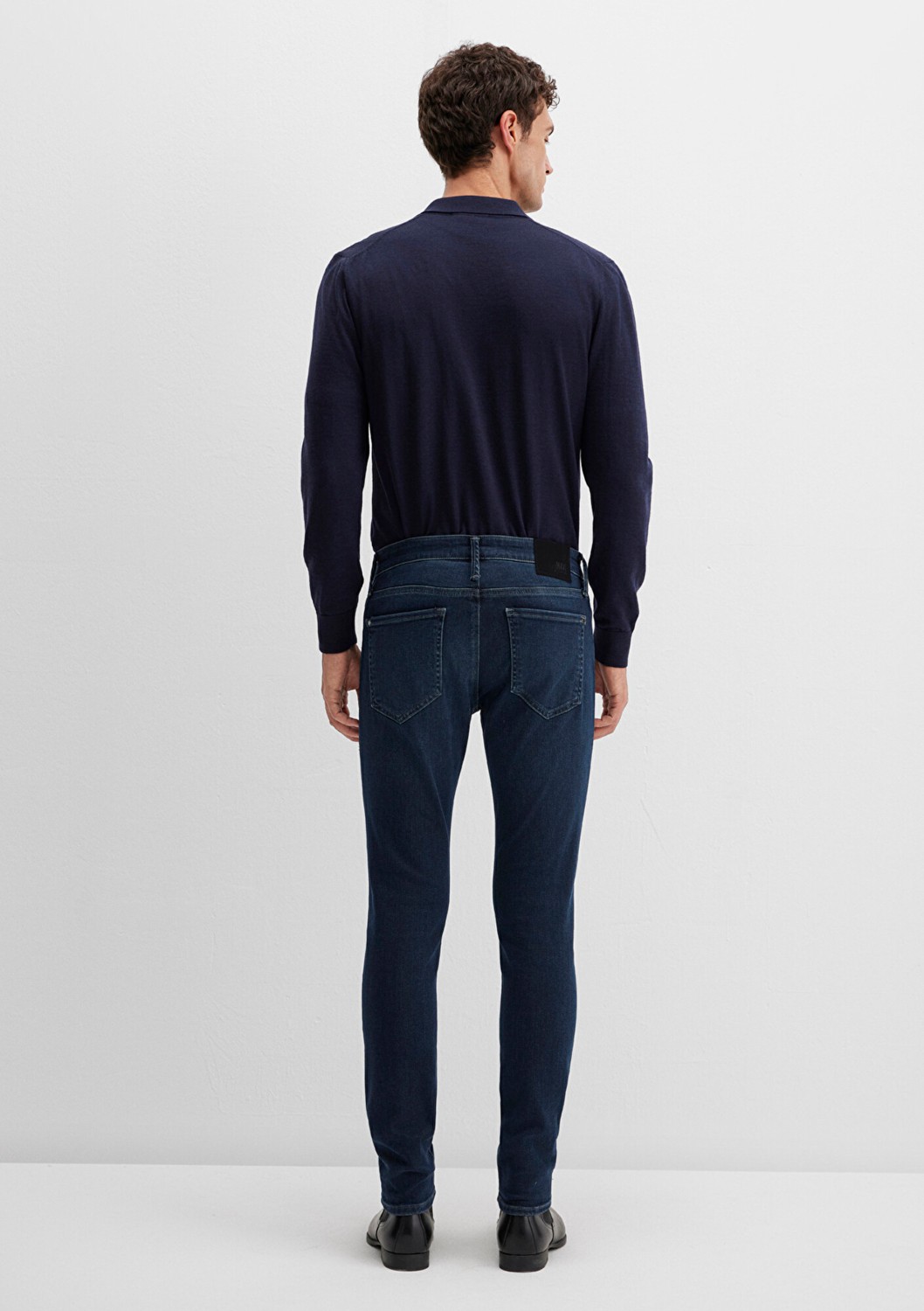 Mavi James Lux Black Puslu Koyu Mavi Jean Pantolon 0042490825 görsel 5