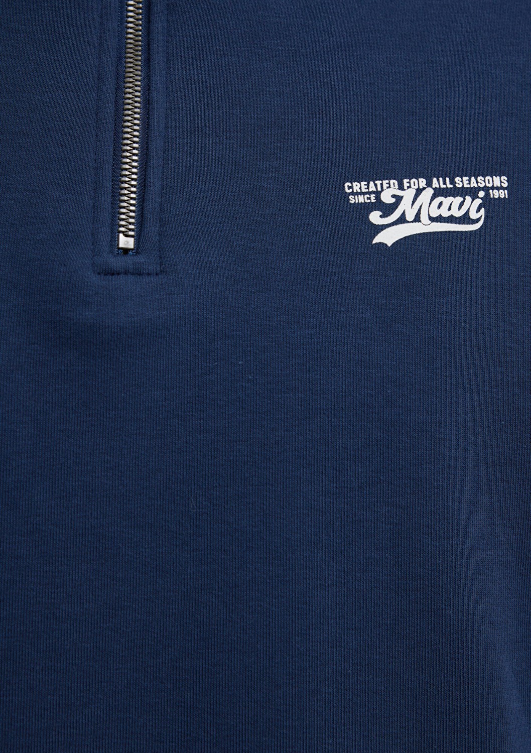 Mavi Yarı Fermuarlı Lacivert Sweatshirt 0S10465-70497 görsel 8