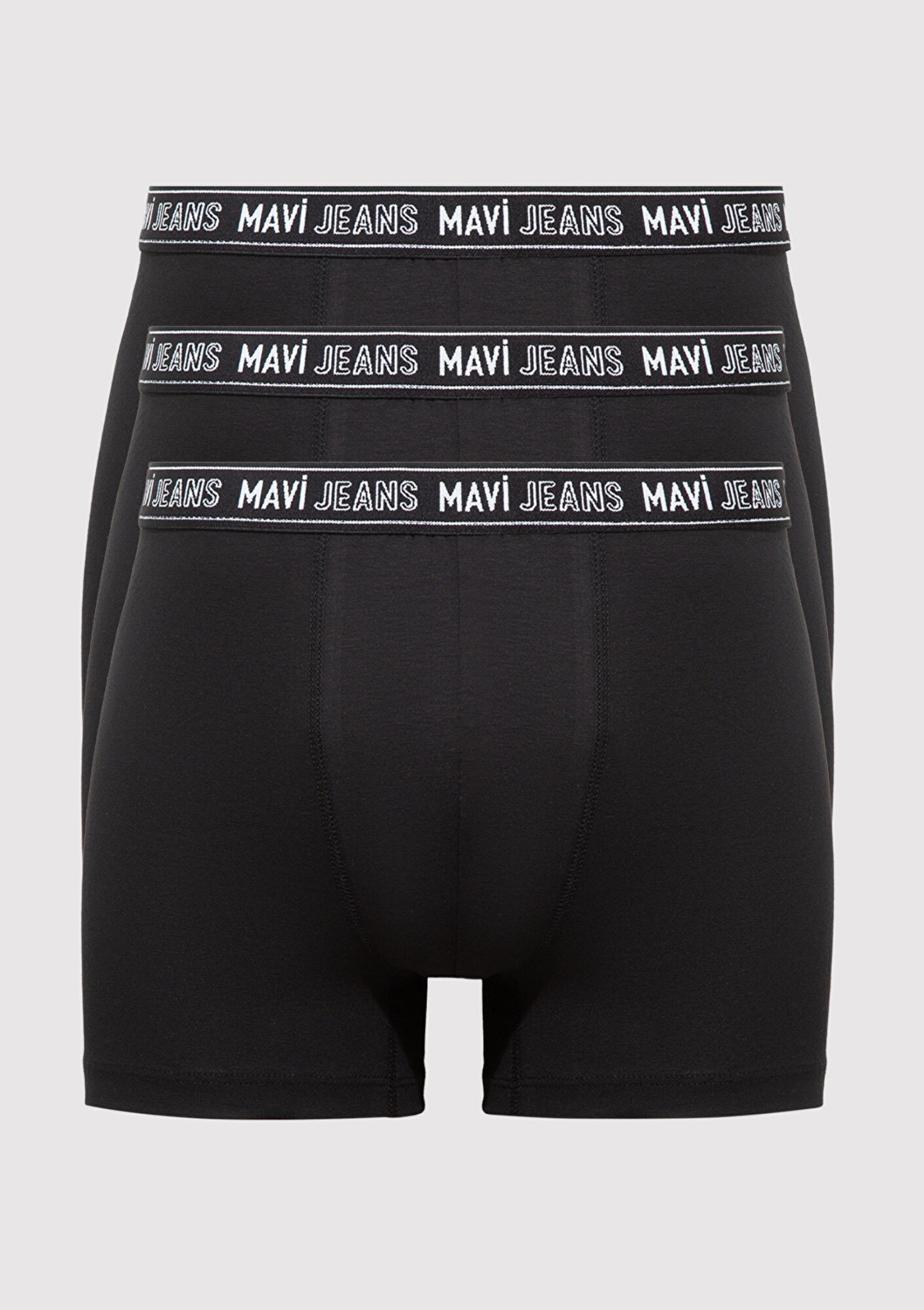 Mavi 7li Siyah Basic Boxer 0912288-900 görsel 2