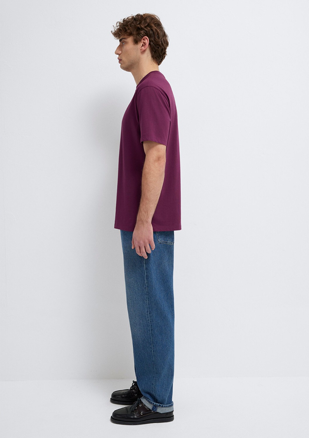 Mavi Mor Basic Tişört 066249-70670 görsel 4