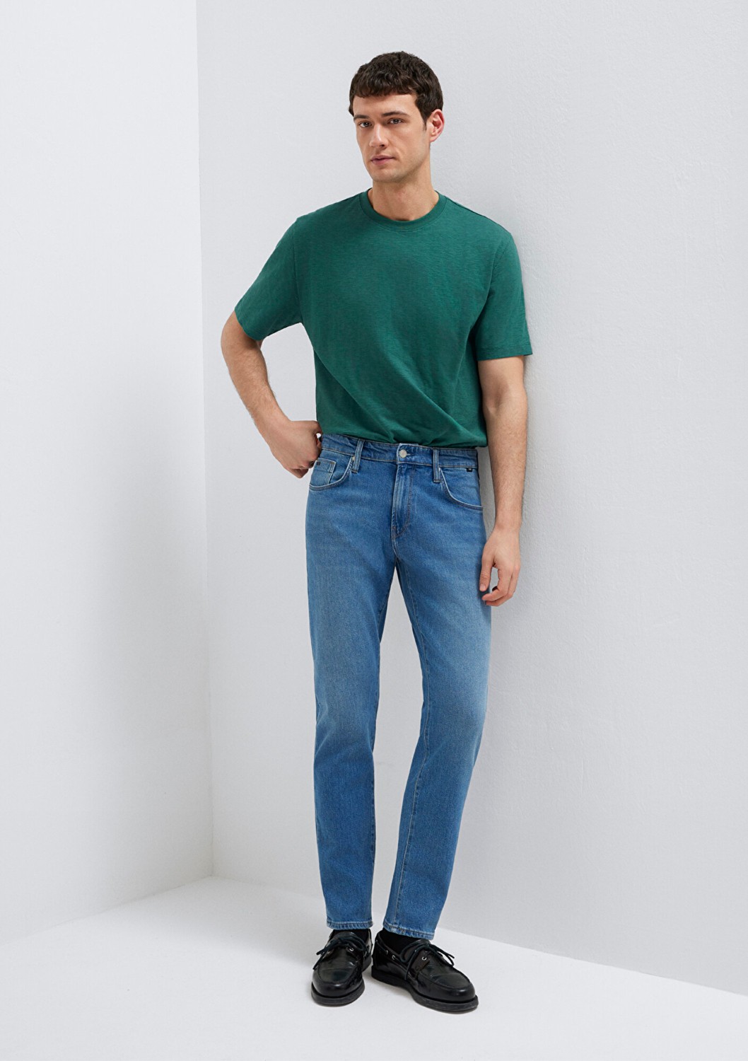 Mavi Milan Classic Denim Indigo Mavisi Jean Pantolon 00810A1722 görsel 2
