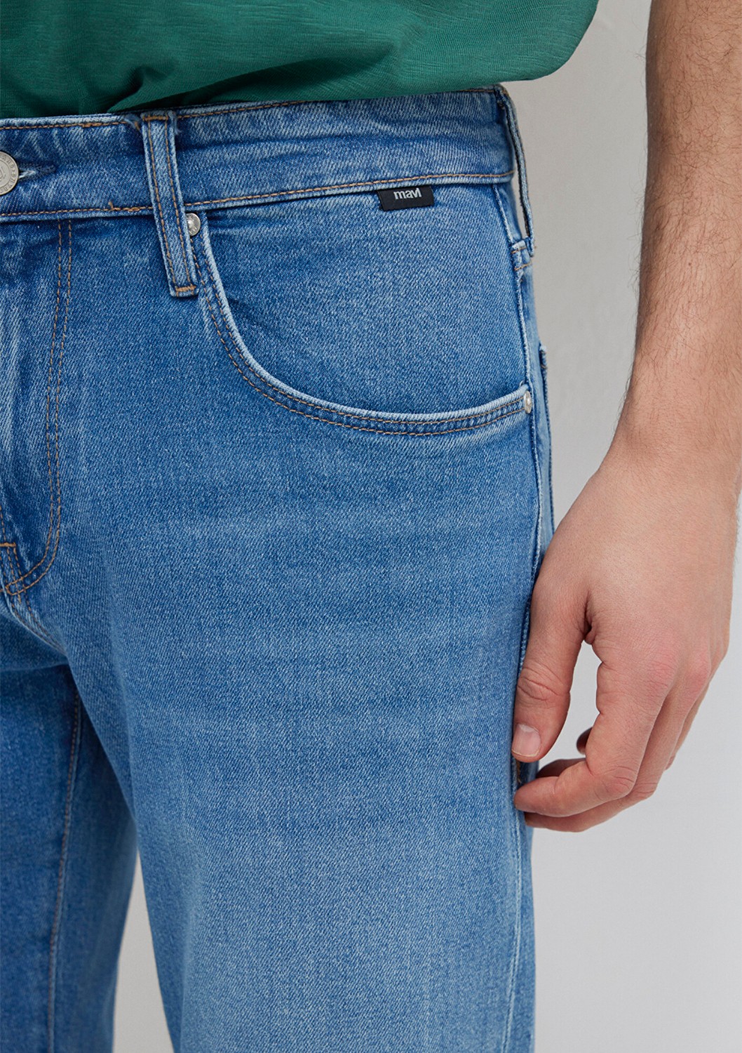 Mavi Milan Classic Denim Indigo Mavisi Jean Pantolon 00810A1722 görsel 6