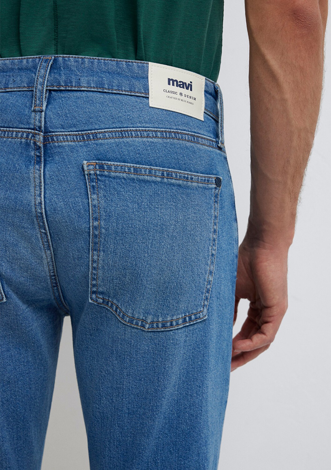 Mavi Milan Classic Denim Indigo Mavisi Jean Pantolon 00810A1722 görsel 8