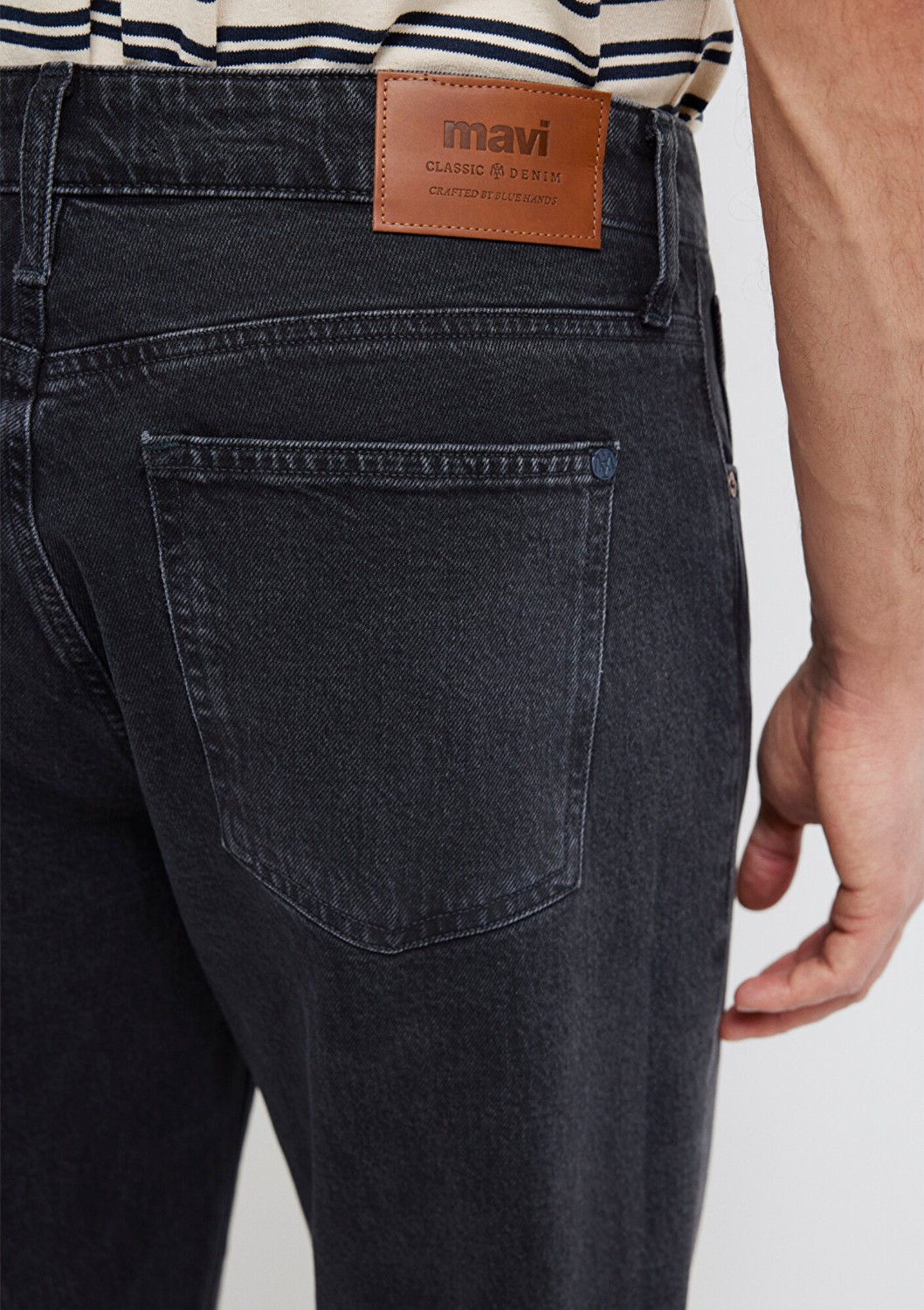Mavi Marlon Classic Denim Antrasit Jean Pantolon 0019166-A2951 görsel 8