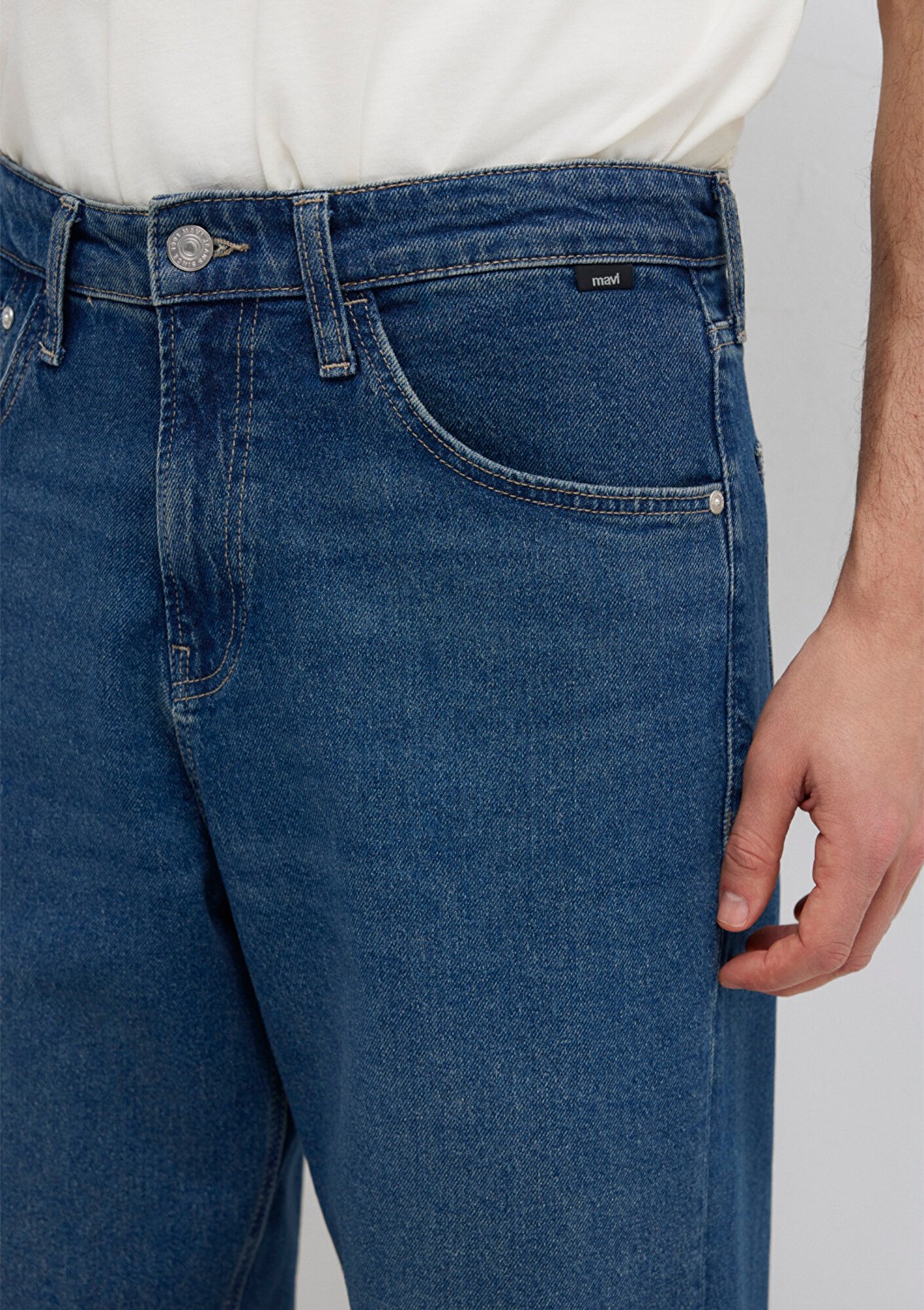 Mavi Toronto Street Vintage Koyu Mavi Jean Pantolon 0010289-A1706 görsel 7