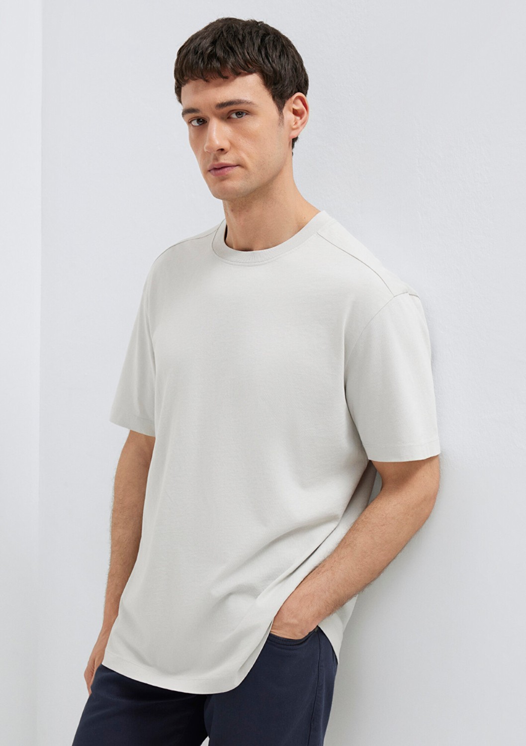 Mavi Gri Basic Tişört 0613466-70077