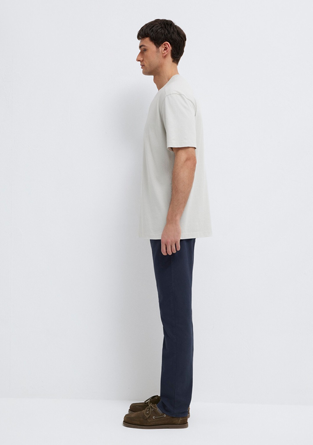 Mavi Gri Basic Tişört 0613466-70077 görsel 5