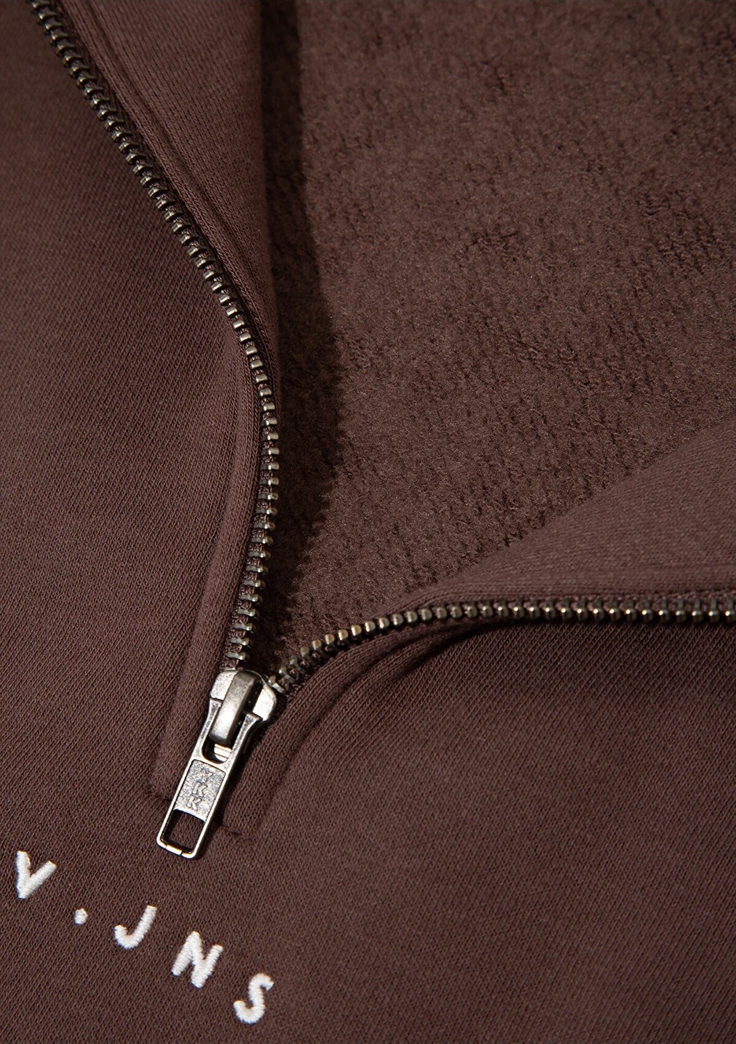 Mavi Mvjns Nakışlı Yarı Fermuarlı Kahverengi Sweatshirt 1S10533-71603 görsel 8