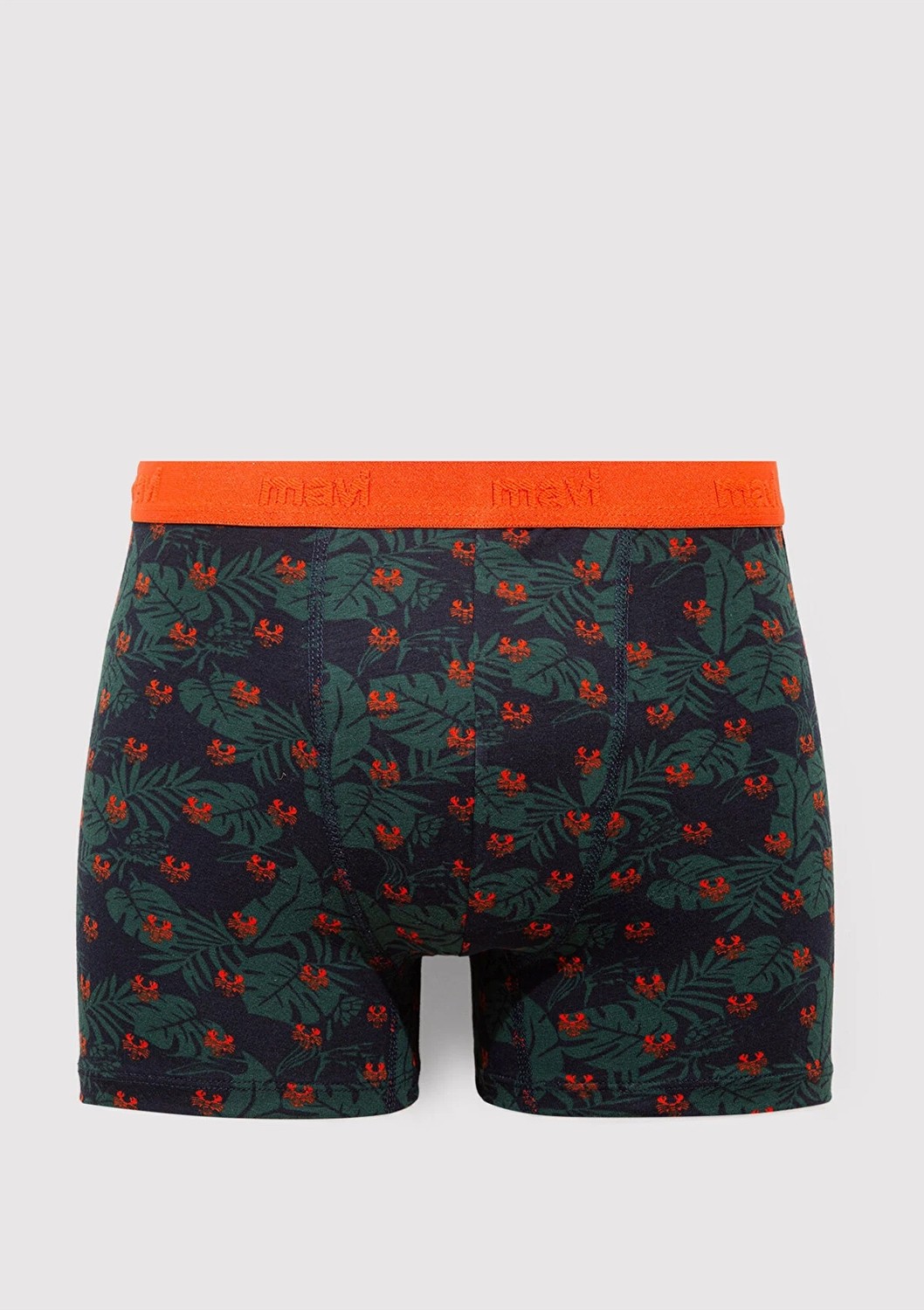 Mavi 3lü Baskılı Boxer 0911421-33648 görsel 6