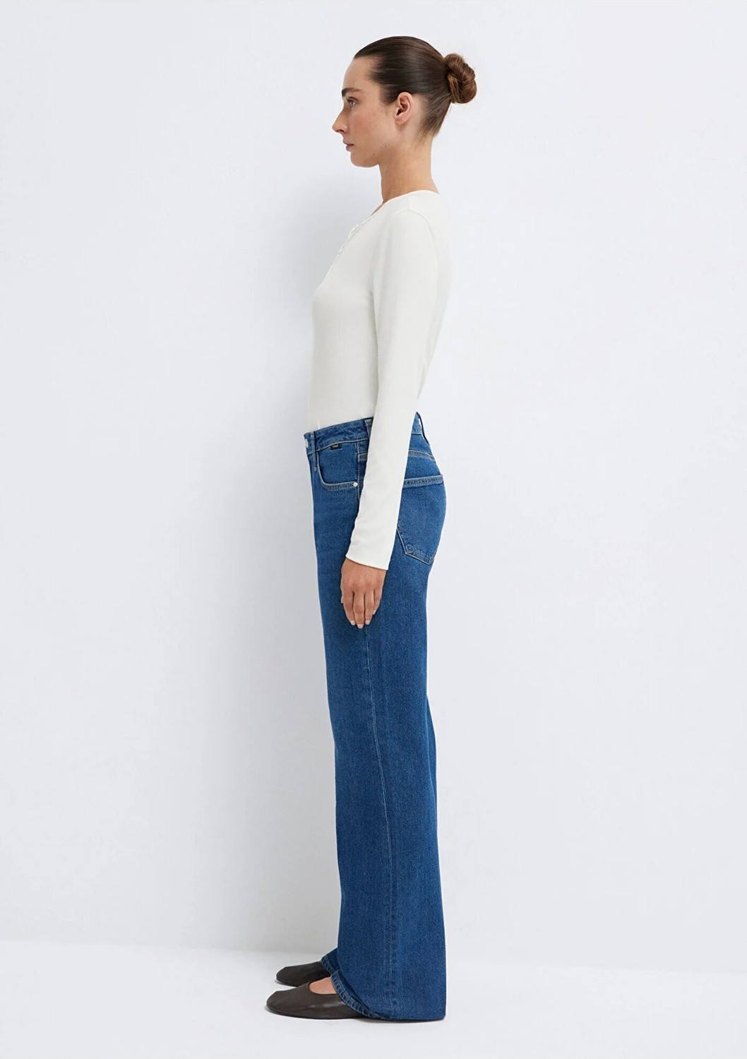 Mavi İbiza Real Blue Gölgeli Koyu Mavi Jean Pantolon 1010530-90504 görsel 4