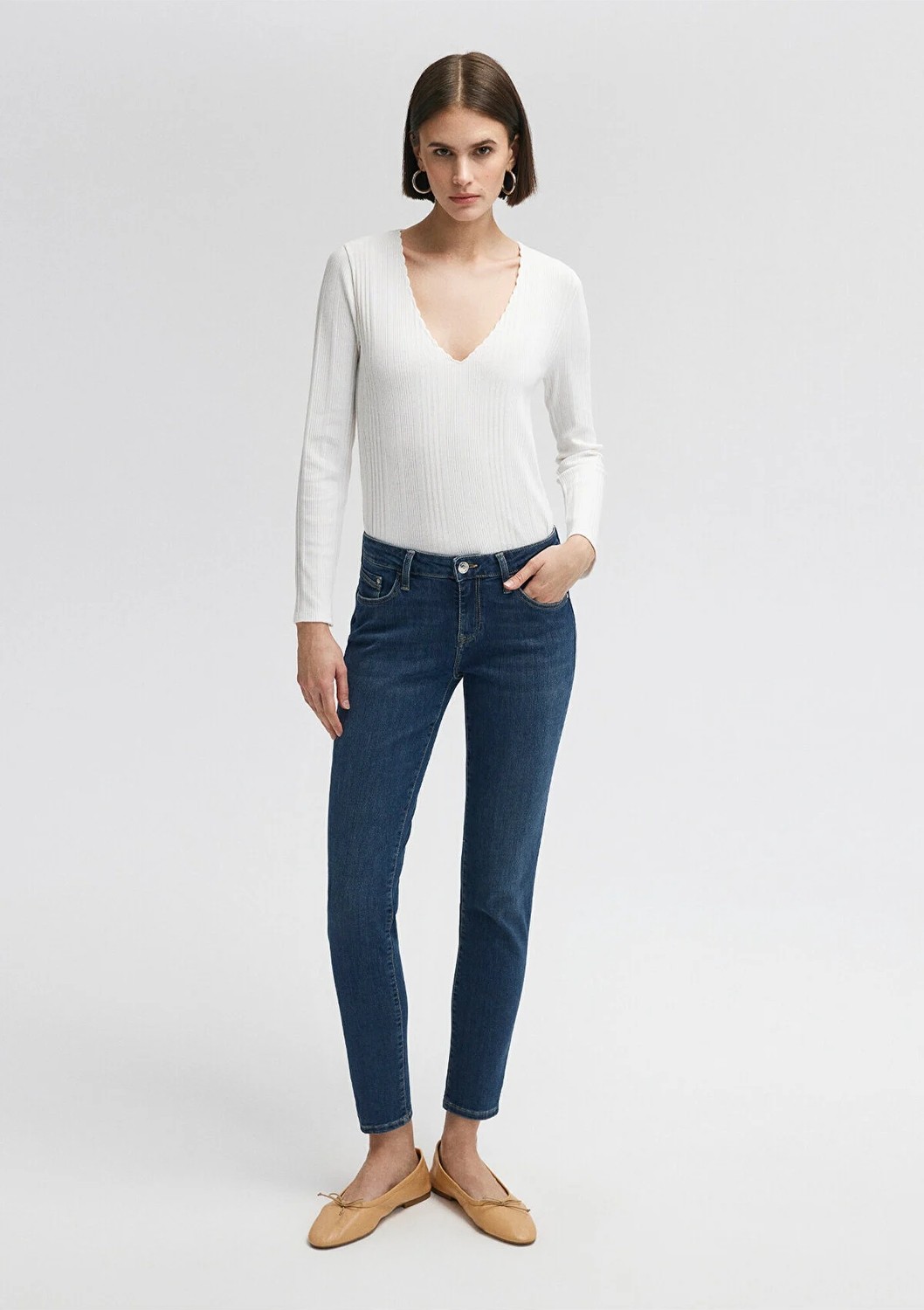 Mavi Ada Everyday Vintage Koyu Mavi Jean Pantolon 1020535596