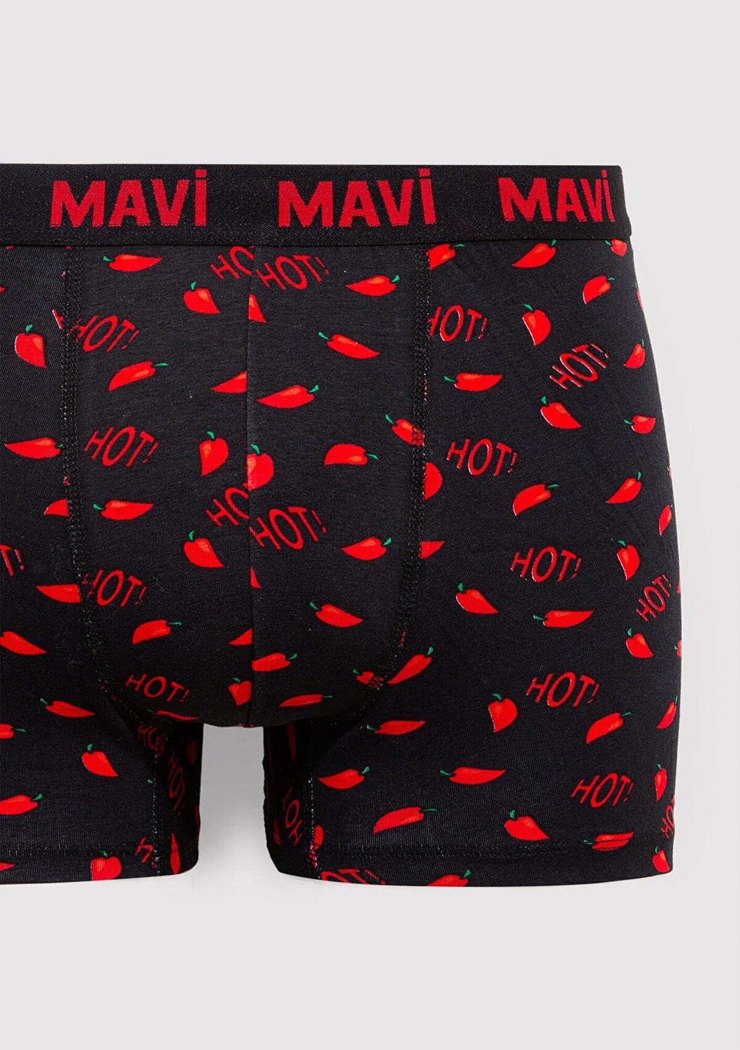 Mavi Biber Detaylı Siyah Boxer 0911631-900 görsel 4