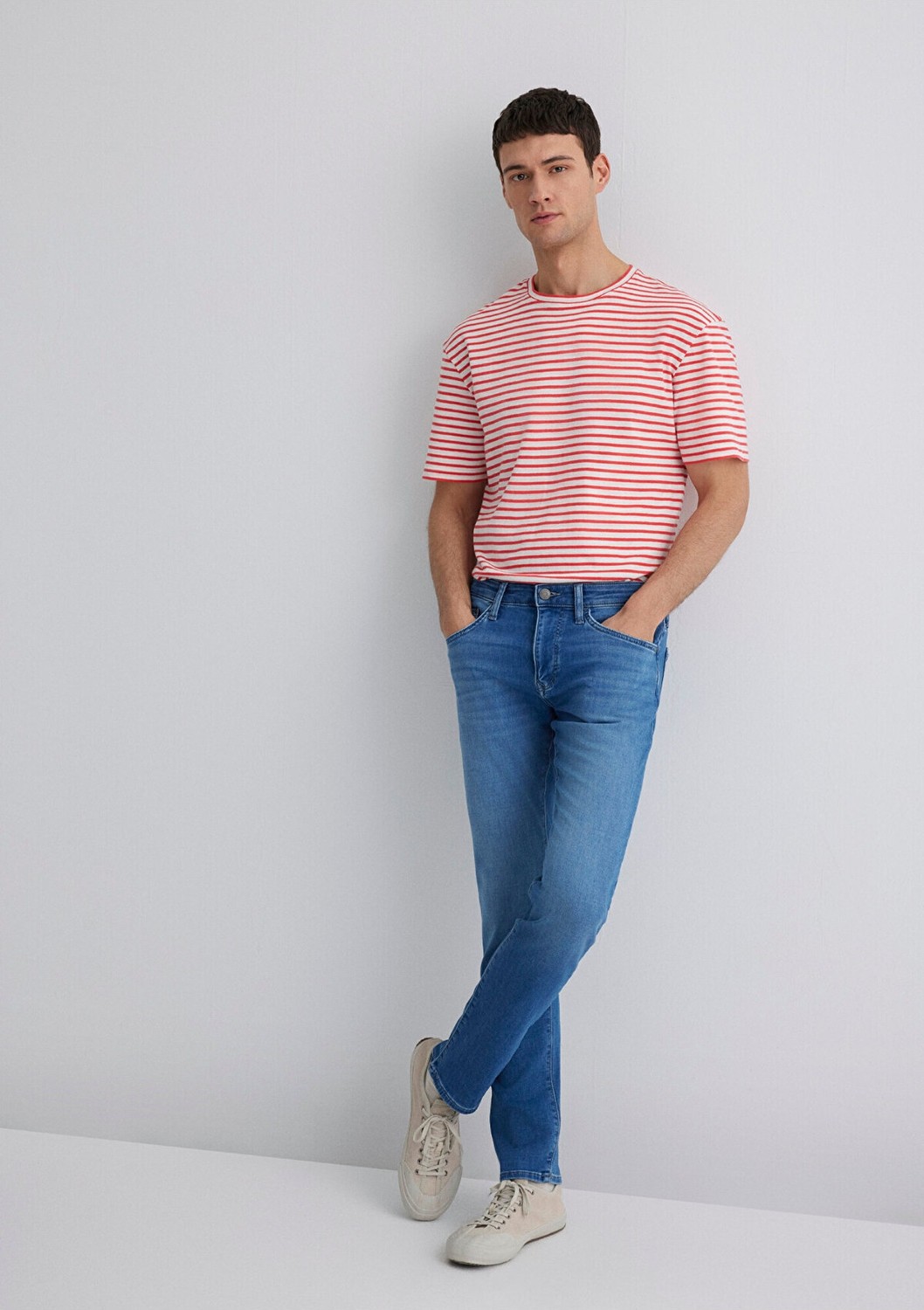Mavi Jake Sporty Açık Mavi Jean Pantolon 0042280965 görsel 2
