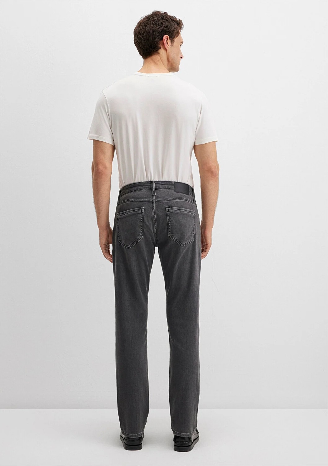 Mavi Marcus Sporty Erkek Koyu Gri Smoke Jean Pantolon 0035189134 Normal Kesim Denim Model 32/34 görsel 4