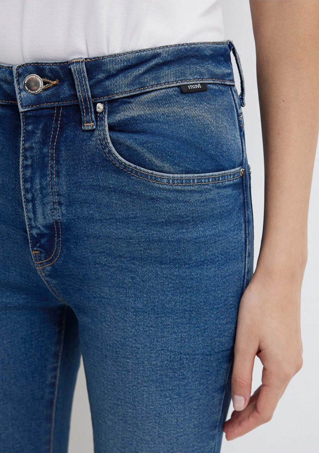 Mavi Viola Premium Blue Vintage Koyu Mavi Jean Pantolon 101048-85290 görsel 7