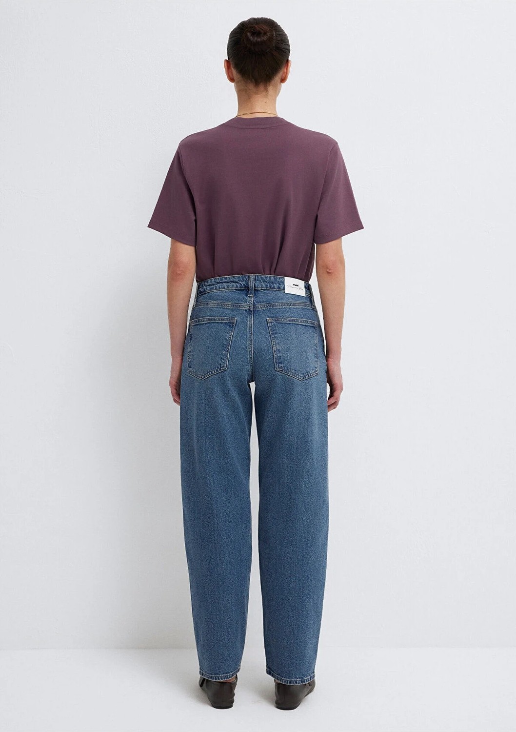 Mavi Leila Premium Blue Puslu Koyu Mavi Jean Pantolon 1010600-A1572 görsel 5