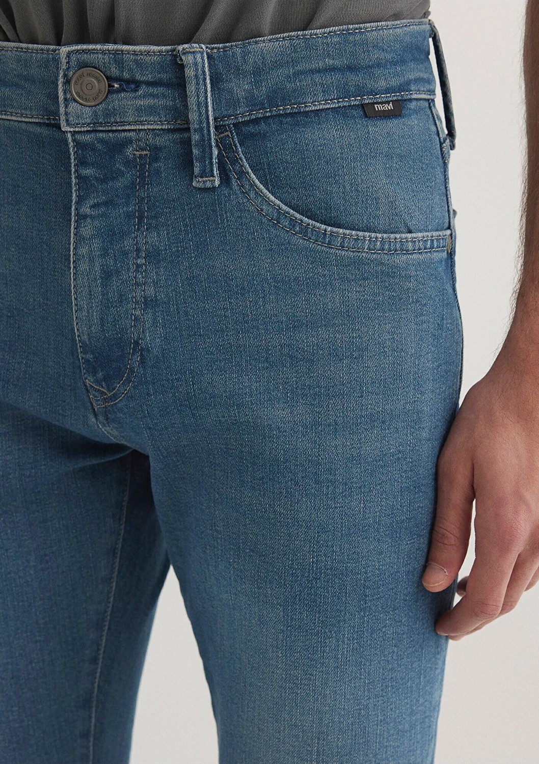 Mavi Jake Krmzbyz Mavi Premium Puslu Vintage Mavi Jean Pantolon 0042285192 görsel 6