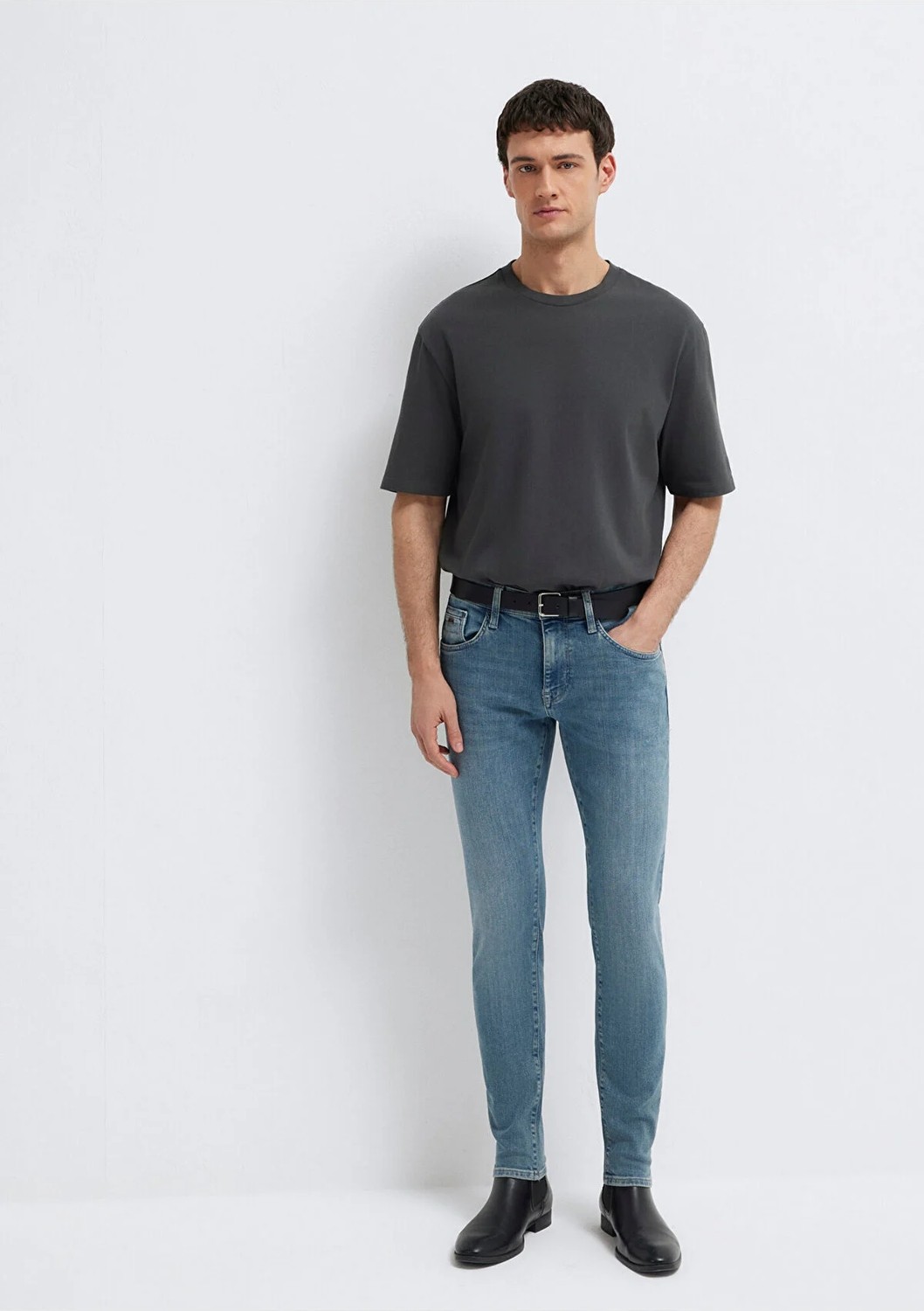 Mavi James Mavı Pro Gölgeli Indigo Mavisi Jean Pantolon 0042489555 görsel 2