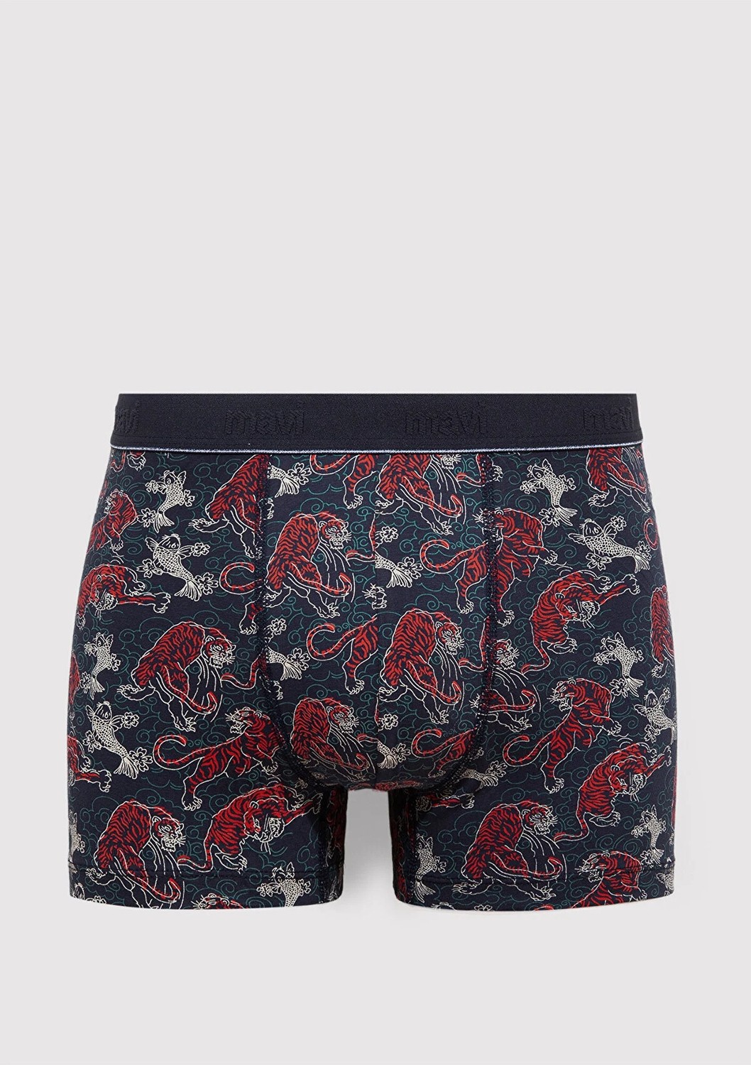 Mavi Kaplan Baskılı Lacivert Boxer 091121-24413 görsel 4