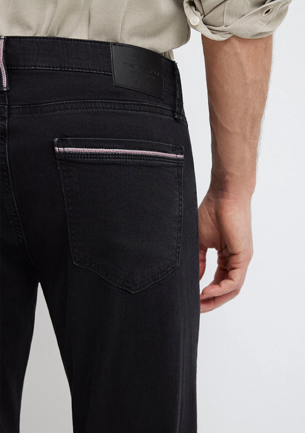 Mavi Hunter Mavi Premium Koyu Gri Jean Pantolon 0020218775 görsel 8