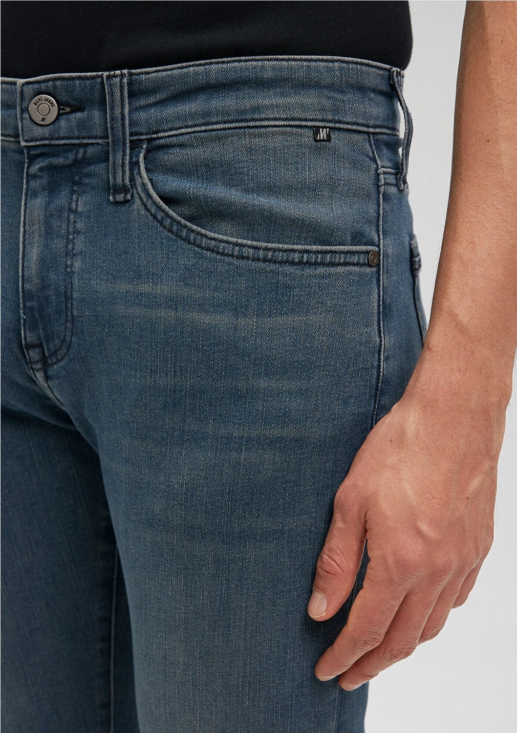 Mavi Marcus Mavi Pro Koyu Puslu Mavi Jean Pantolon 0035185210 görsel 5
