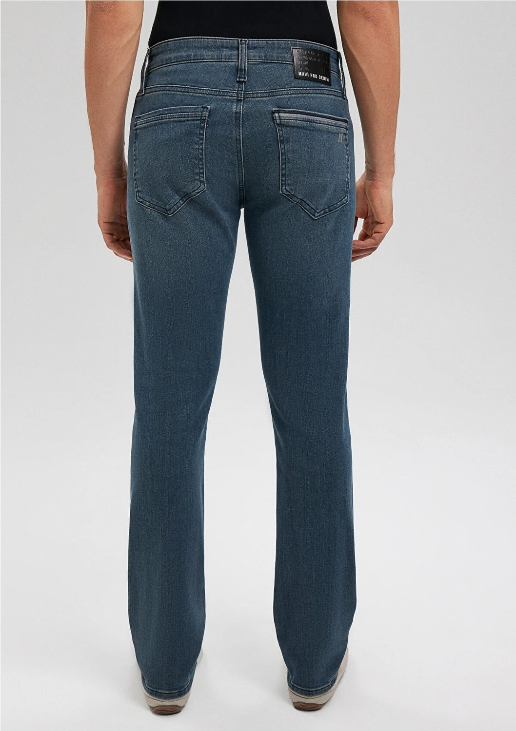 Mavi Marcus Mavi Pro Koyu Puslu Mavi Jean Pantolon 0035185210 görsel 4