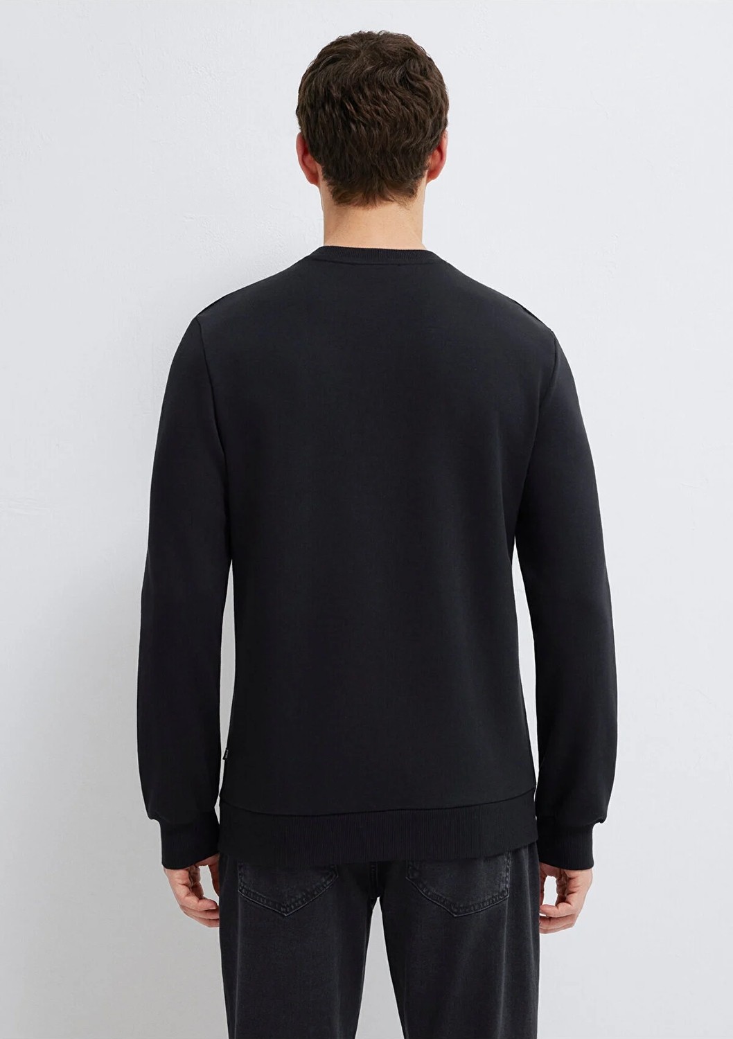 Mavi Bisiklet Yaka siyah Sweatshirt 0S10457-900 görsel 5