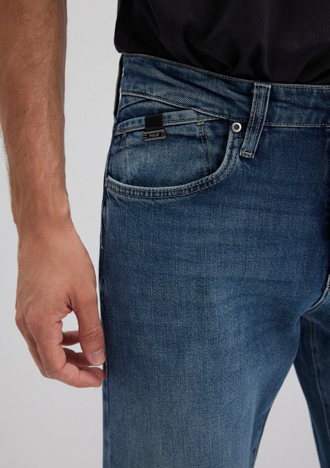 Mavi Jake Mavi Pro Indigo Puslu Comfort Jean Pantolon 0042289336 görsel 8